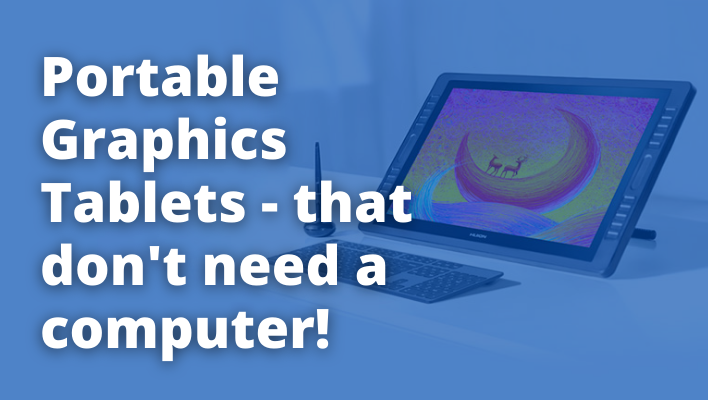 portable graphics tablets that need no computer